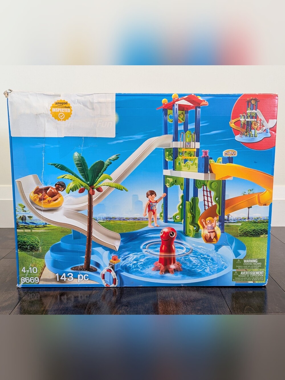 Playmobil Water Park with Slides Playset 6669